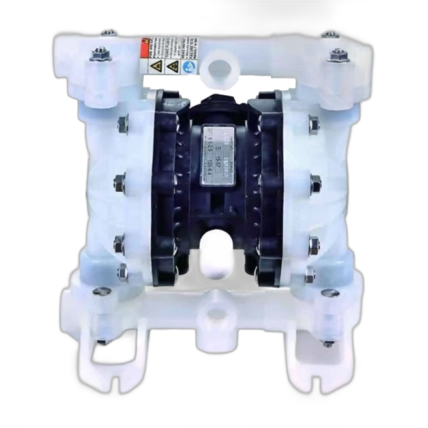 Graco Husky 515 D5B911 Uyumlu 1/2″ Polipropilen Havalı Diyaframlı Pompa, PTFE